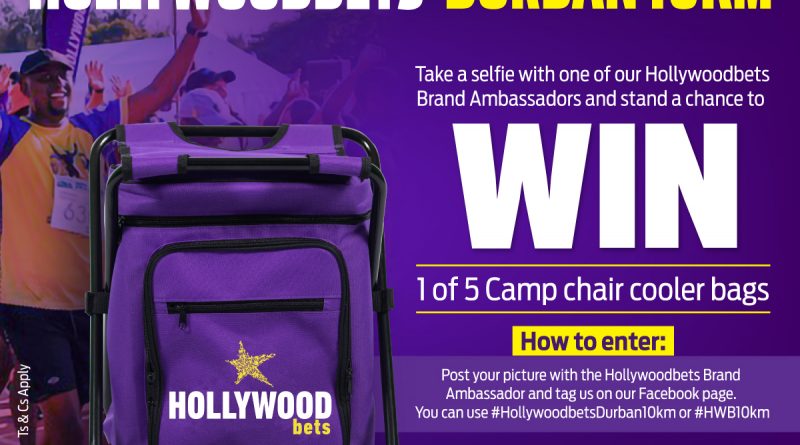 Hollywoodbets Durban 10km Camp chair cooler bag