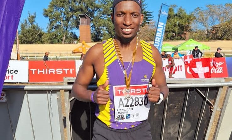 Marthel Mhlanga of the Hollywood Athletics Club
