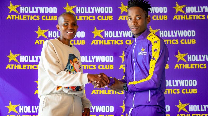 The signing of Lindelani Mjwara to Hollywood Athletics Club Sub-Elite group